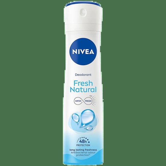 Nivea Fresh Natural Women Deodorant - Long Lasting Freshness & 48H Protection, 150 Ml