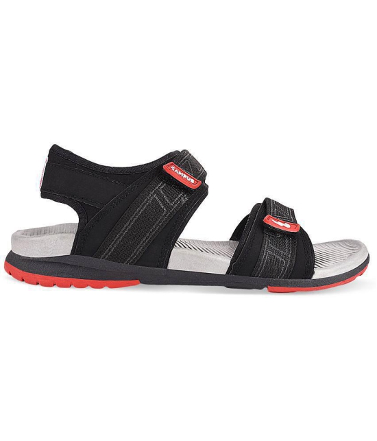 Campus - Black Men's Floater Sandals