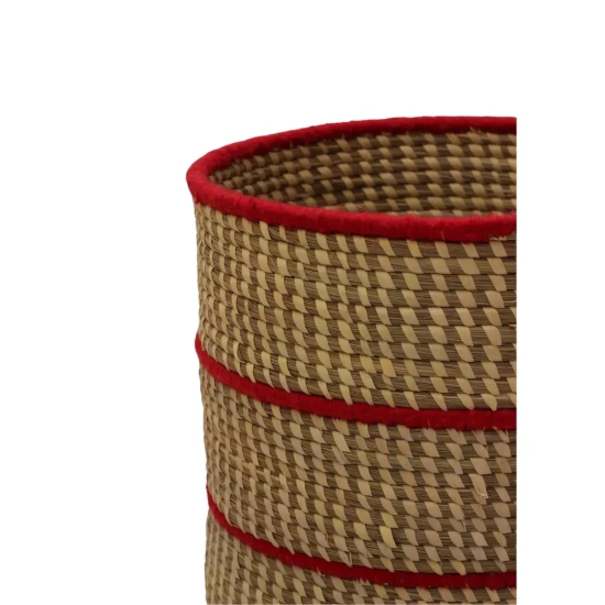 Tisser Handwoven Laundry Basket Sabai grass