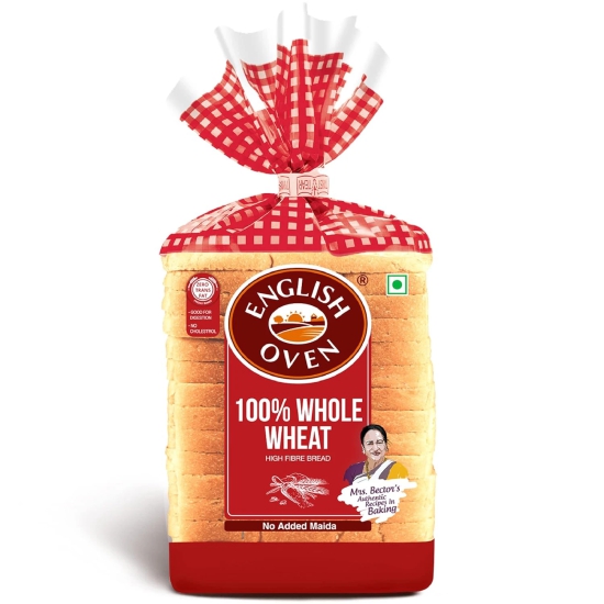 English Oven 100% Whole Wheat, 400 G