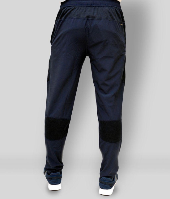 RANBOLT -  Navy Blue Polyester Men's Sports Trackpants ( Pack of 1 ) - 2XL