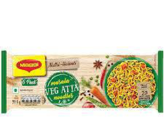 Maggi Nutri-licious Masala Veg Atta Noodles 435g Pouch