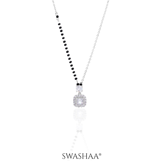 Kissha Silver Mangalsutra-Silver