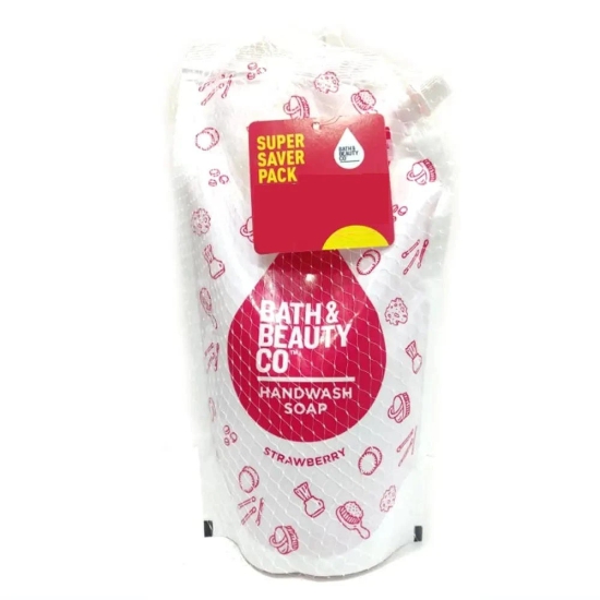 Bath and Beauty Co Peach & Strawberry Handwash 750ml Combo Pack