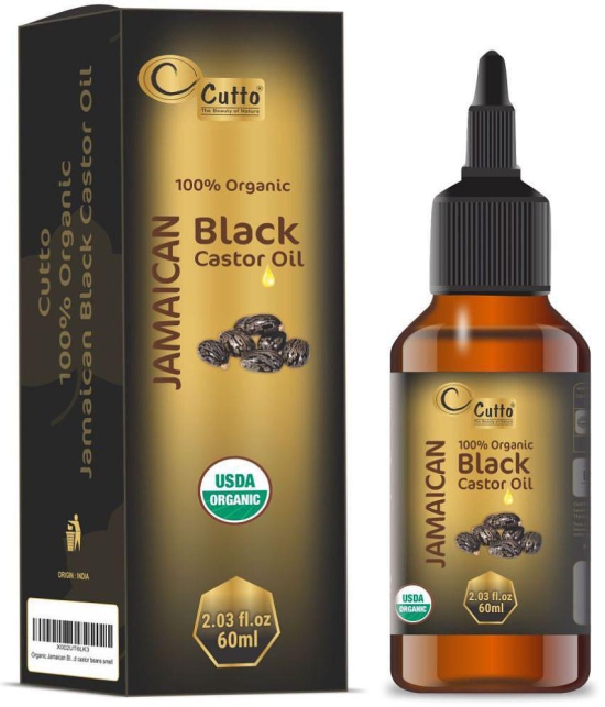 Cutto - Hair Growth Castor Oil 60 ml ( Pack of 1 )
