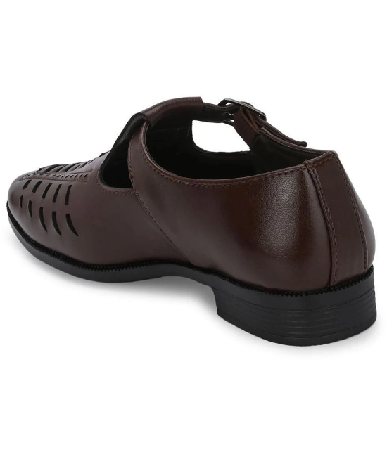 Port - Brown Mens Sandals - None