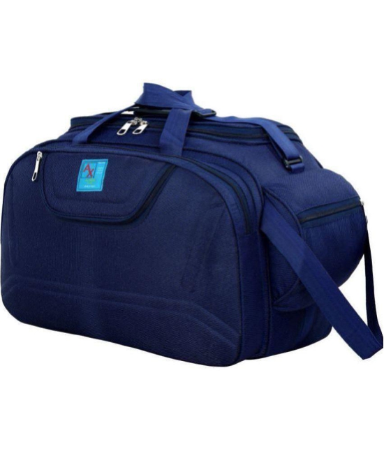 AXEN BAGS - Blue Polyester Duffle Trolley - Onesize