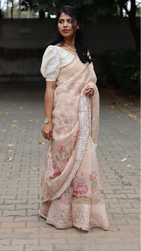 Organza Saree