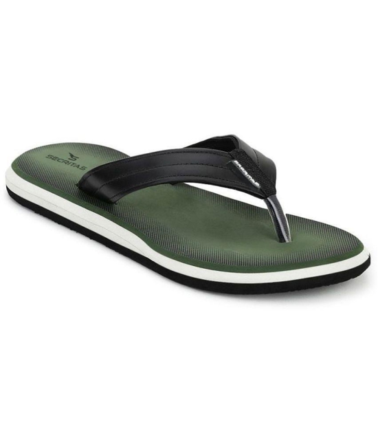 Secritas - Green Men's Thong Flip Flop - None