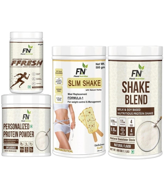 Floral Nutrition Formula 1 Shake, Protein Powder, FFresh, Shake Blend Protein Shake 1250 gm Kulfi