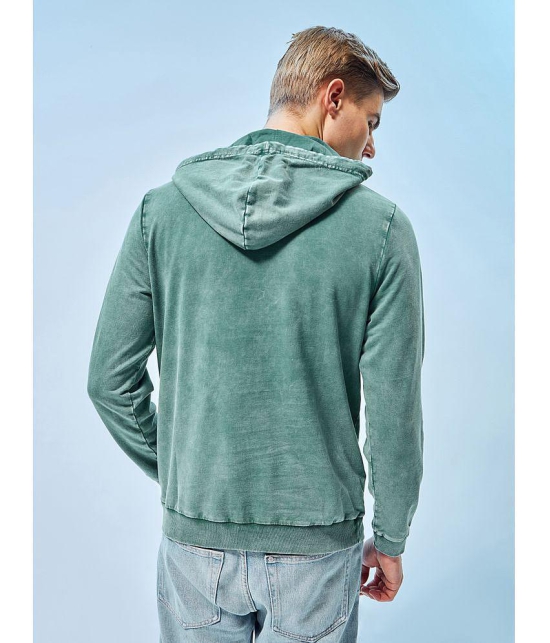 Bewakoof - Green Terry Blend Regular Fit Mens Sweatshirt ( Pack of 1 ) - None