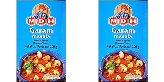 MDH Spices | Garam Masala | 100 Gm Each | Pack of 2 | 200 Gm Pack