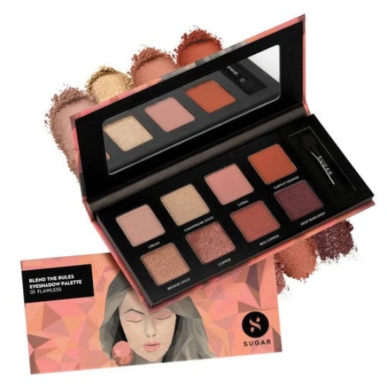 Blend The Rules Eyeshadow Palette - 01 Flawless (Warm Neutrals)