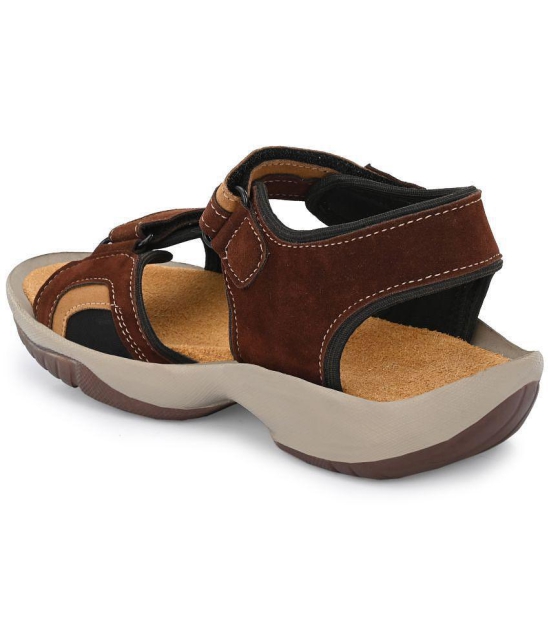 Bucik - Brown Mens Sandals - None