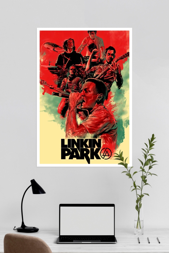 Linkin Park Music Band | Music Artist Poster-12X18