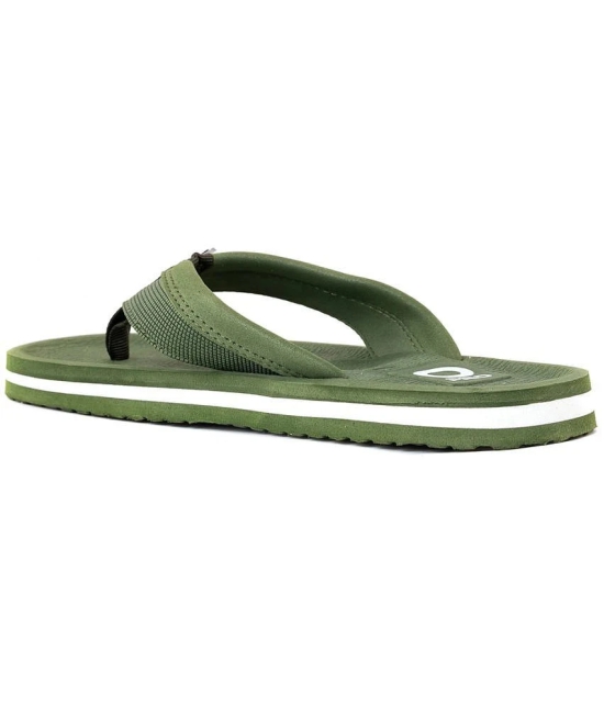 KHADIM Green Mens Thong Flip Flop - None