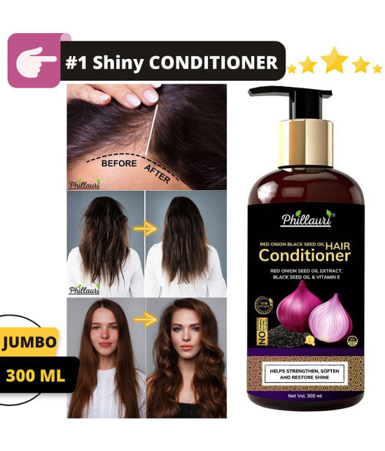 Phillauri Red onion Blackseed Conditioner For Smooth and Shine (300 ml)