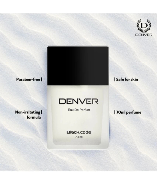 Denver Black code Perfume - 70ML Each (Pack of 2)