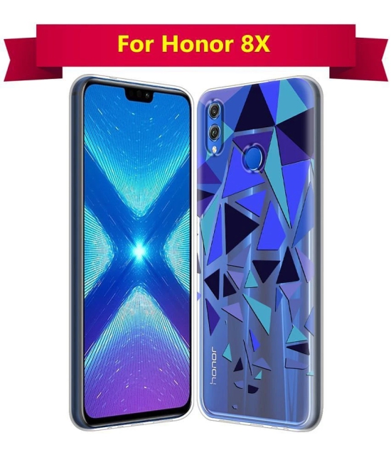 NBOX Printed Cover For Honor 8X Premium look case