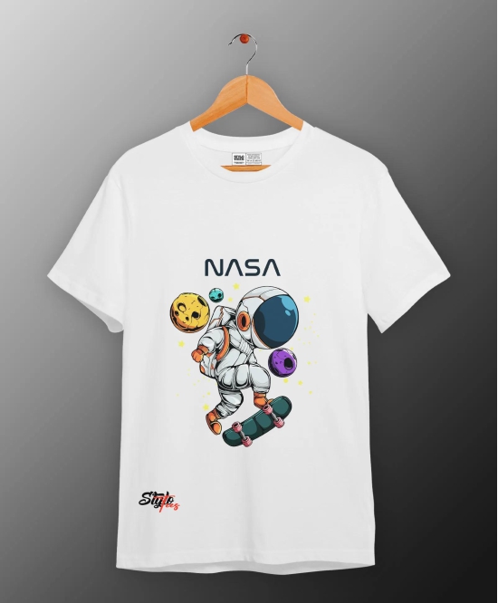 Nasa Round Neck Regular Fit-XS / Black