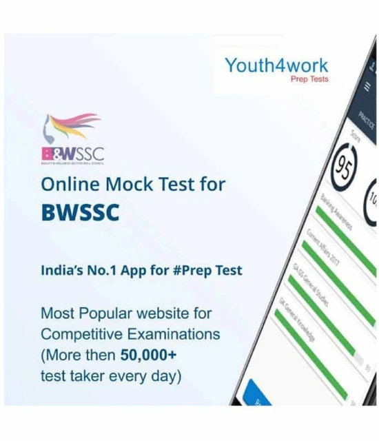 Kart1 Youth4work BWSSC Beauty and Wellness Sector Skill Council Mock Test Online Tests SD Card