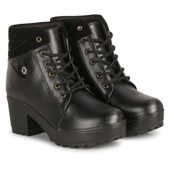 Saheb - Black Women's Ankle Length Boots - None