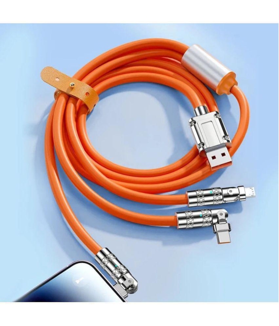 Life Like - Orange 5 A Multi Pin Cable 1.2 Meter - Orange