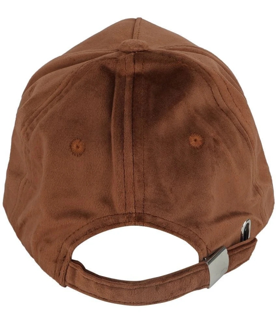 PENYAN Brown Cotton Mens Cap ( Pack of 1 ) - Brown