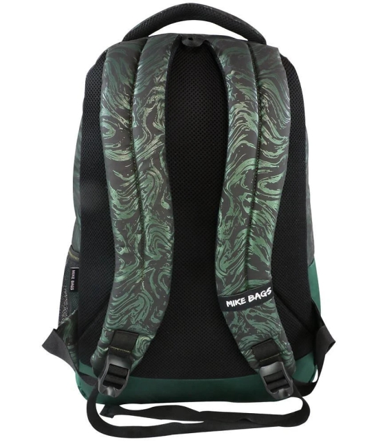 mikebags 30 Ltrs Green Polyester College Bag - Green