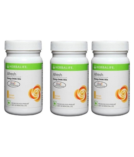 Herbalife Afresh Nutrition Lemon Pack Of 3 Health Drink 150 gm