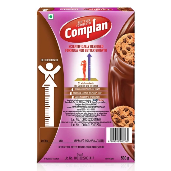 Complan Magic Chocolate Flavor – 500 G Carton