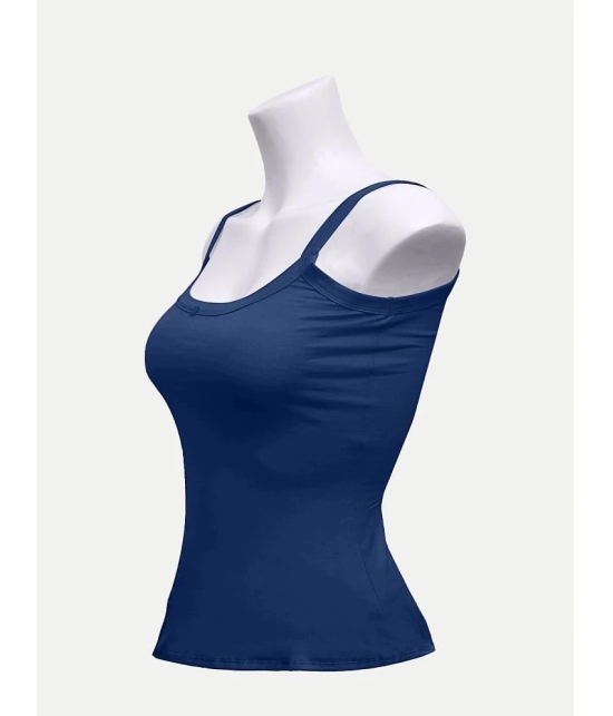 Radprix Cotton Camisoles - Blue Single - None