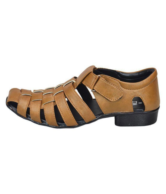 IndiForce - Brown  Men's Sandals - 5