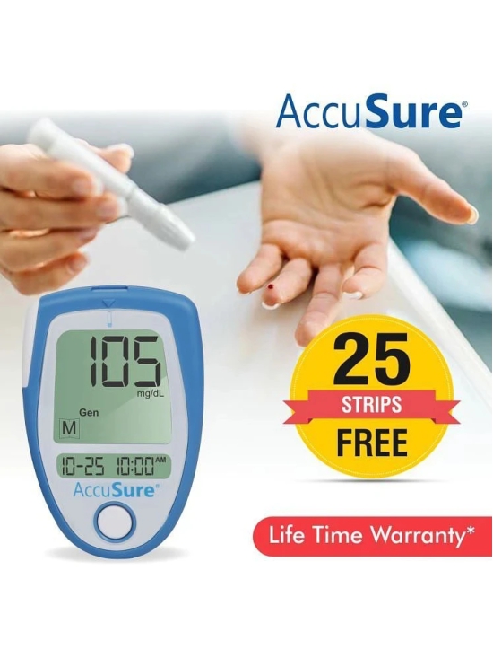 ACCUSURE AS09 & Blue Meter Glucometer