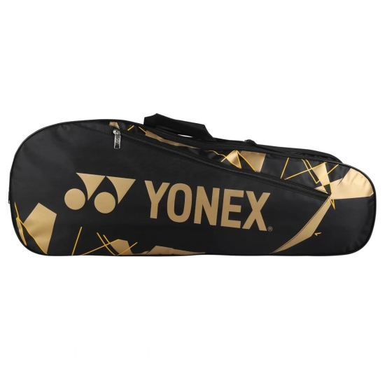 Yonex SUNR 23015 Badminton Kitbag (Colour - BLACK/GOLD) by Total Sporting And Fitness Solutions Pvt Ltd