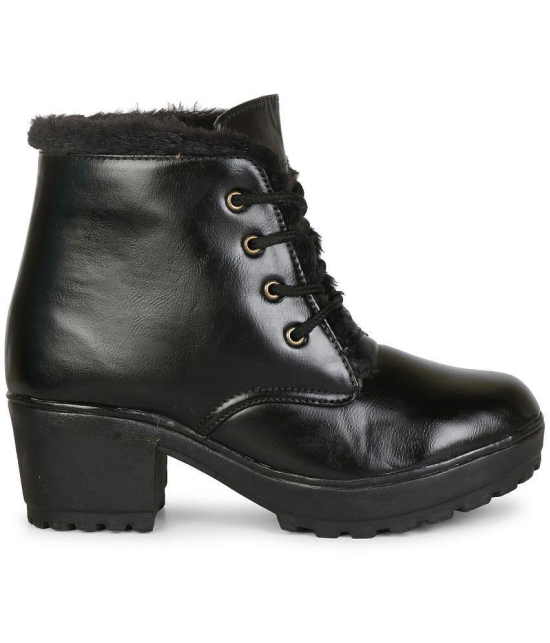 Commander - Black Women''s Ankle Length Boots - None