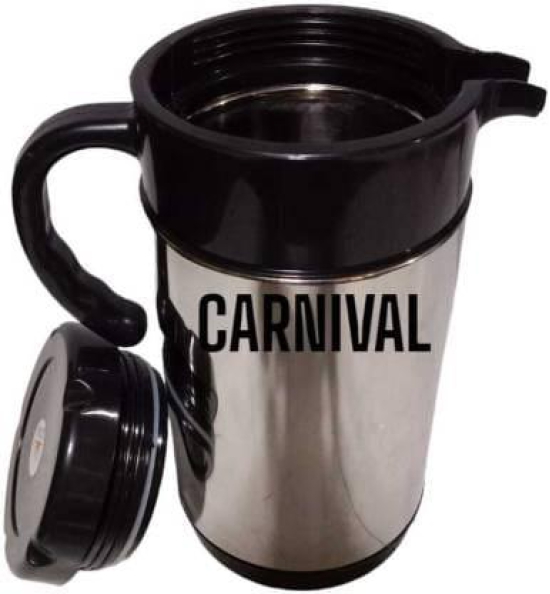 Carnival stainless steel non electric kettle 800 ml Electric Kettle  (0.8 L, Silver, Black)