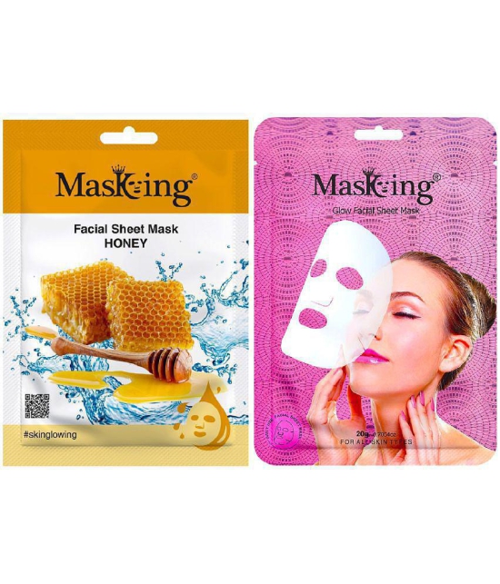 Masking - Fairness Sheet Mask For All Skin Type ( Pack of 2 )