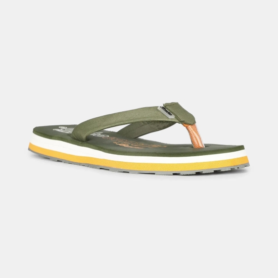 Bata Sunshine Olive Thong For Women OLIVE size 5