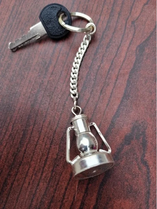 Silver Keychain Lantern