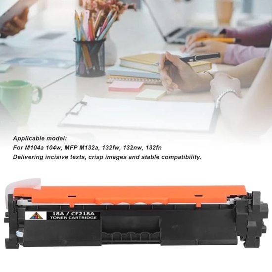 ImageInfo 18A Black Toner Cartridge for HP CF218A Compatible-BLACK