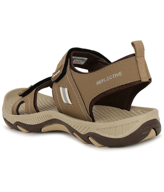 Campus - Beige Mens Floater Sandals - None