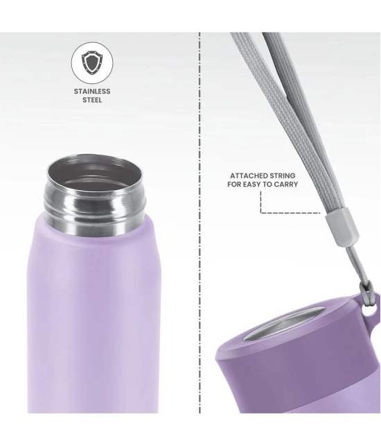 Milton Handy 850 Stainless Steel Water Bottle (780 ml) Purple - Purple