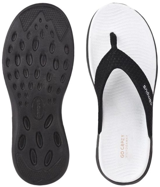 Campus - Black Womens Thong Flip Flop - None