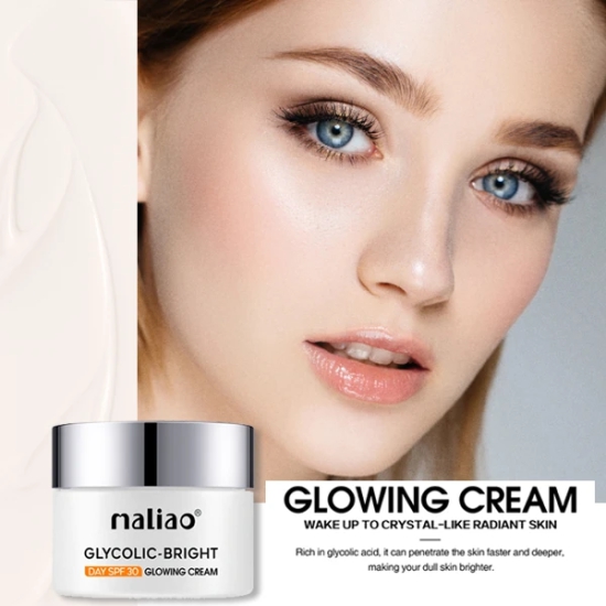 Maliao Glycolic Bright Day Cream SPF 30 - Radiant Face Cream for Glowing Skin