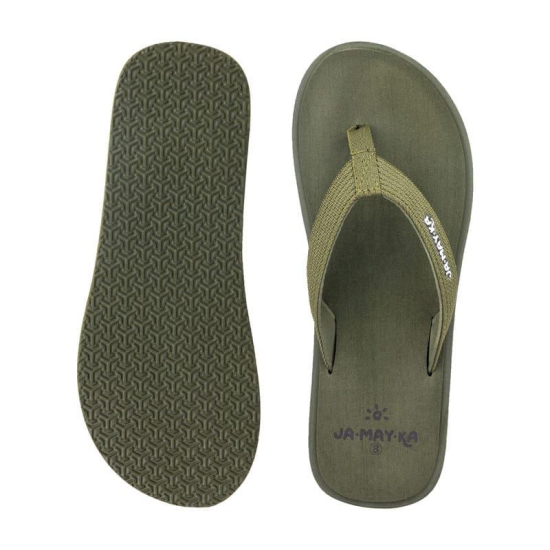 VKC Jamayka Men's Footwear Flipflop J1001 Olive Color