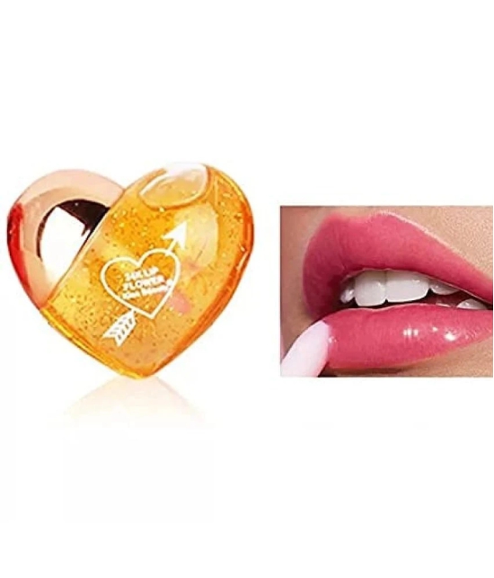 Adbeni Heart Shape Lip Gloss Tint, 6ml For Dry And Chapped Lips, Pack Of 4 (Assorted)