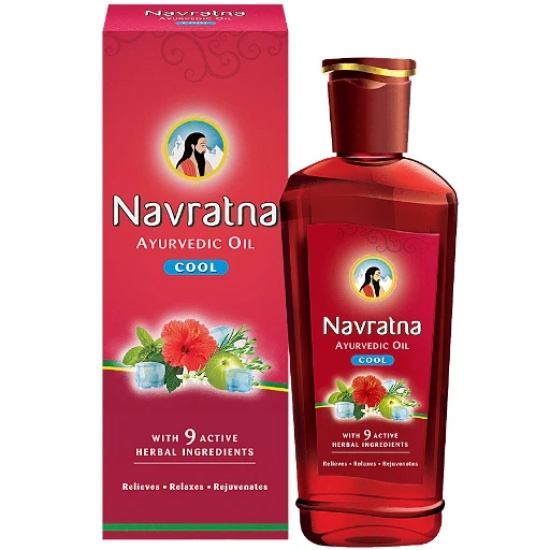 Navarathan Ayurvedic Oil Cool 200 ml