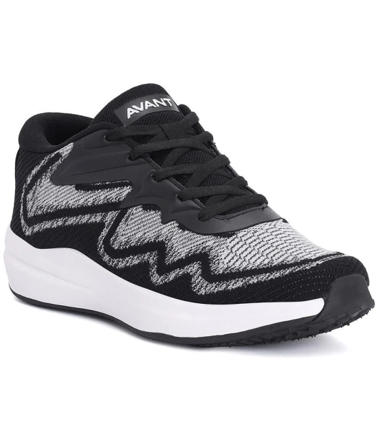 Avant GripUp Black Mens Sports Running Shoes - None