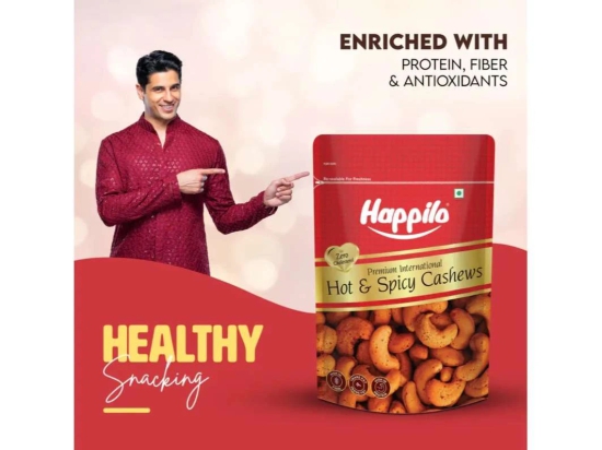 Happilo Premium International Hot & Spice Cashew 160g